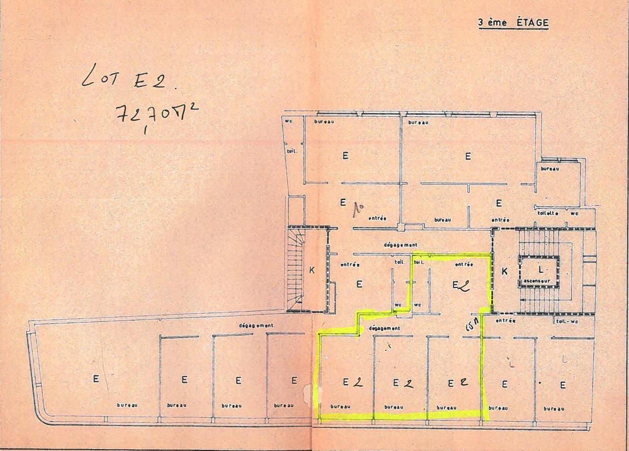Bureau Metz 621m² Location bureau Metz Moselle OLBUR2207629 9